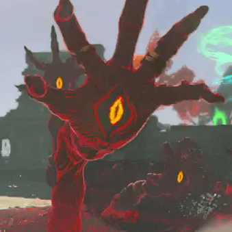 Gloom Hands from TOTK