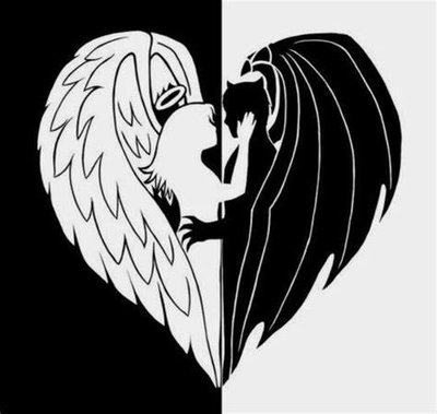 Shoulder Angel and Devil