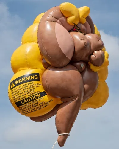 Lopunny inflatable companion