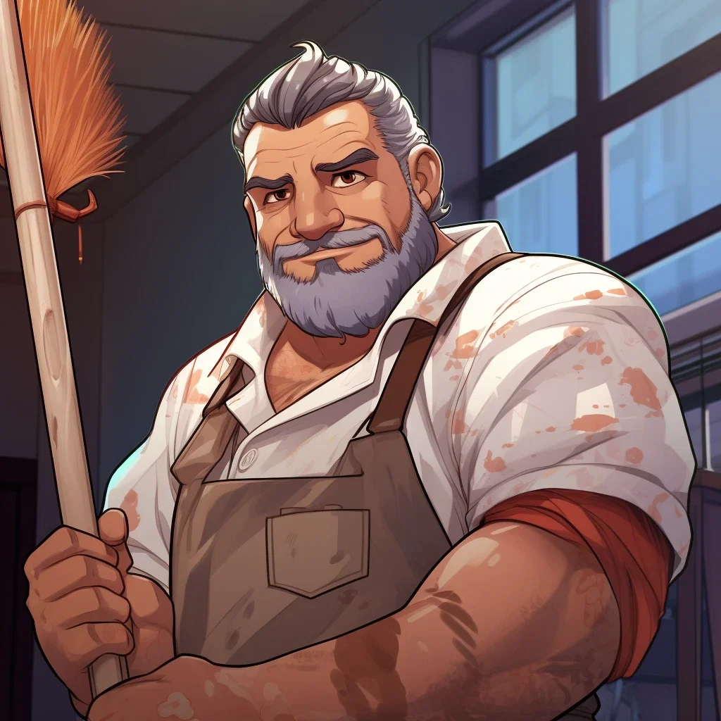The Lonely Janitor At Your Office - Peter