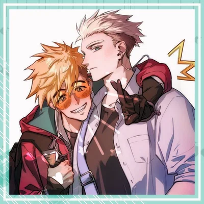 Vash and Knives | Twin brothers. 