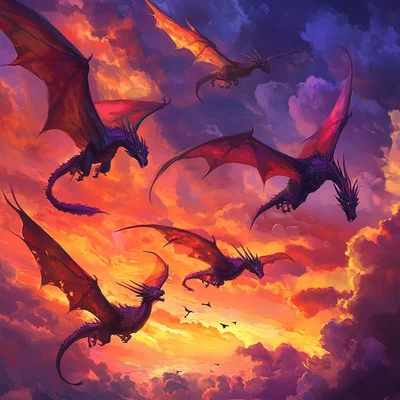 Dragon Mating Flight