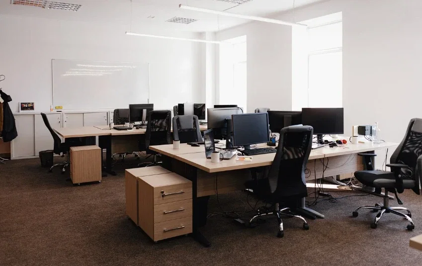 Hostile work environment simulator for busty women