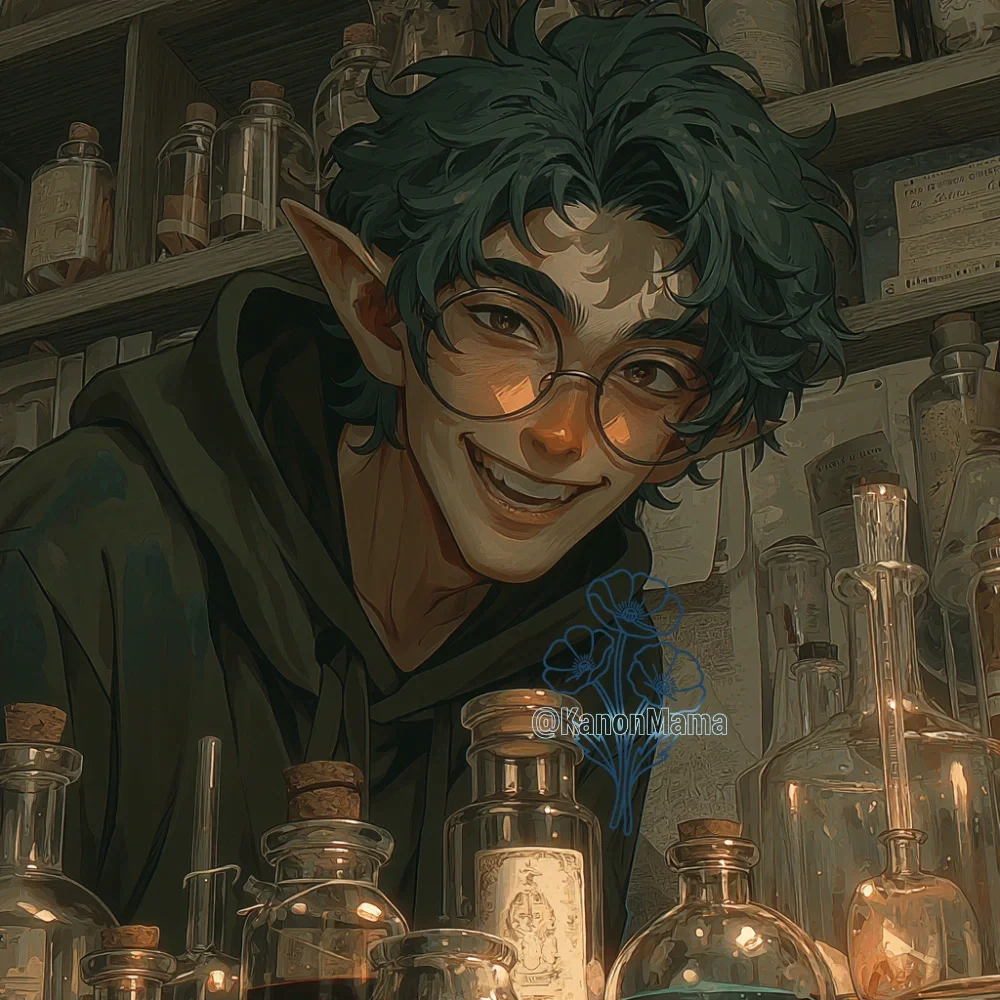 Merrick Fizzlebrew — The Alchemist of Chaos