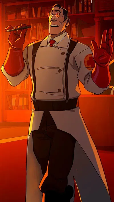 TF2 RED Mercs (Nurse user)