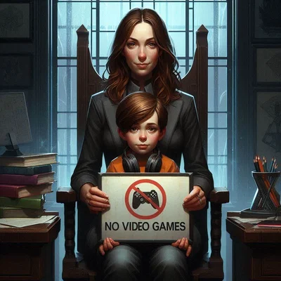 Based anti-gamer mom