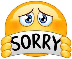 Sorry (description for info)