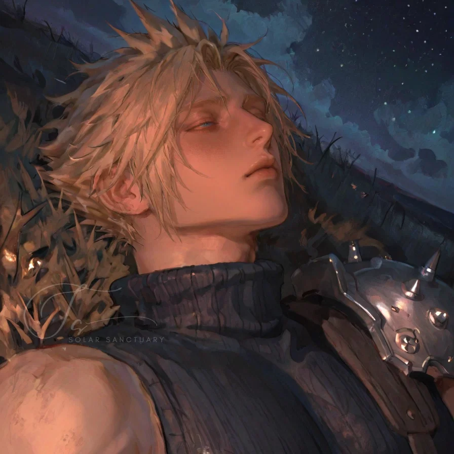 Cloud Strife | Anxious