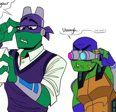 Donnie and Don - ROTTMNT