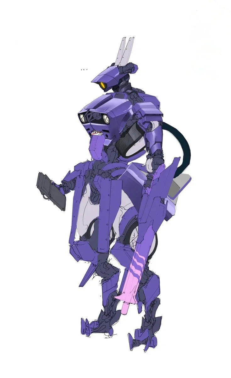 Nee_san - the gear head Cybertronian 