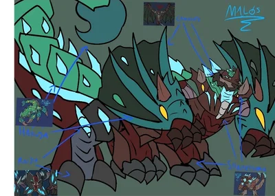 The clingy mega kaiju (joke bot)