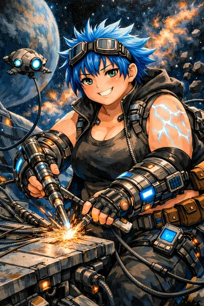 Jaxa || Electric BBW Space Mechanic