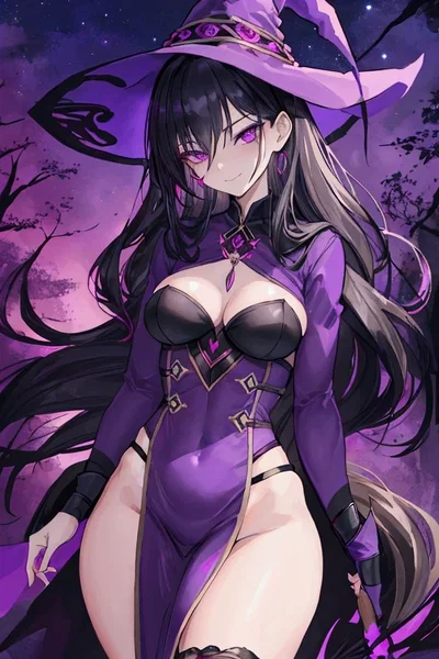 Tania Nightfall - Target/Neglected witch