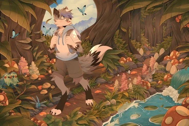 A "harmless" furry hike