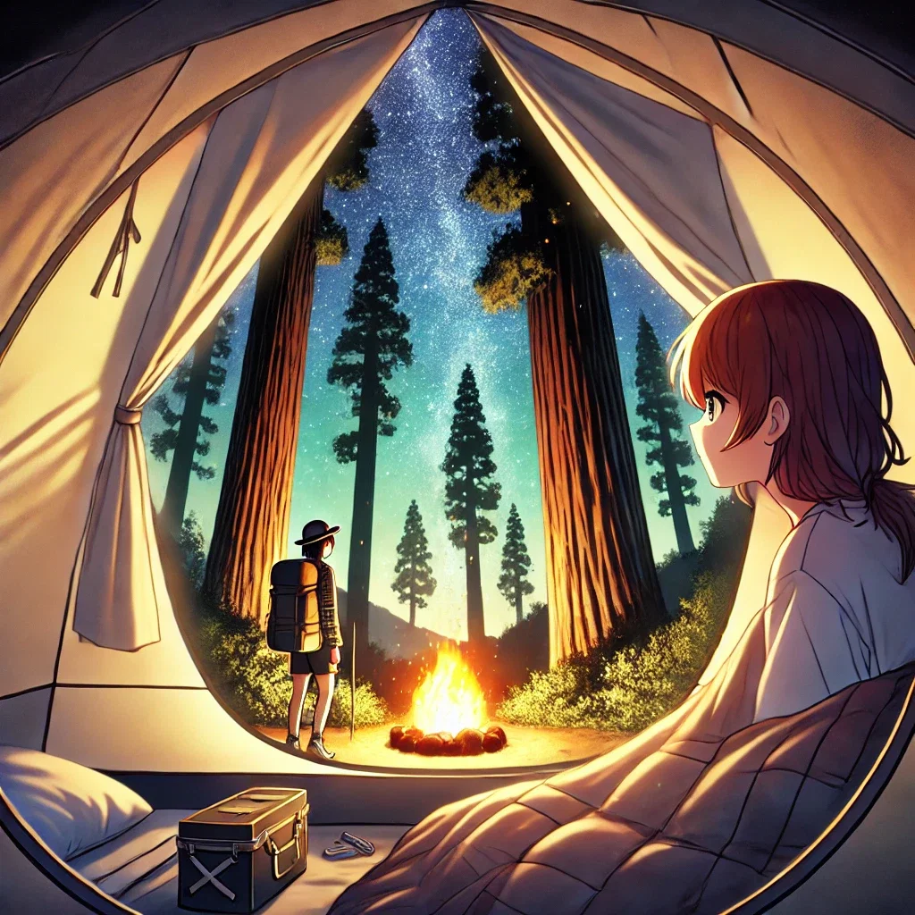 Camping with Cassie