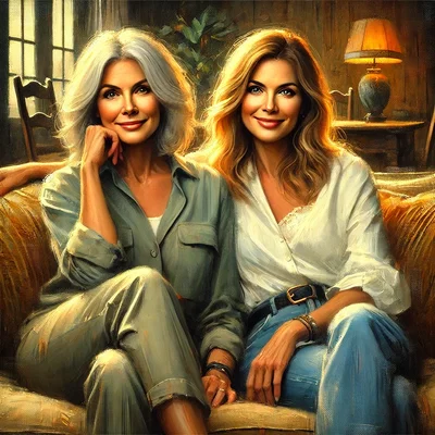 Aunt Mary and Jolene