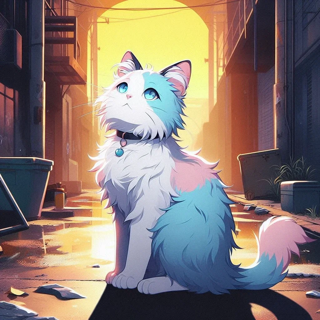Unknown Entity (a cosmic kitty cat!)