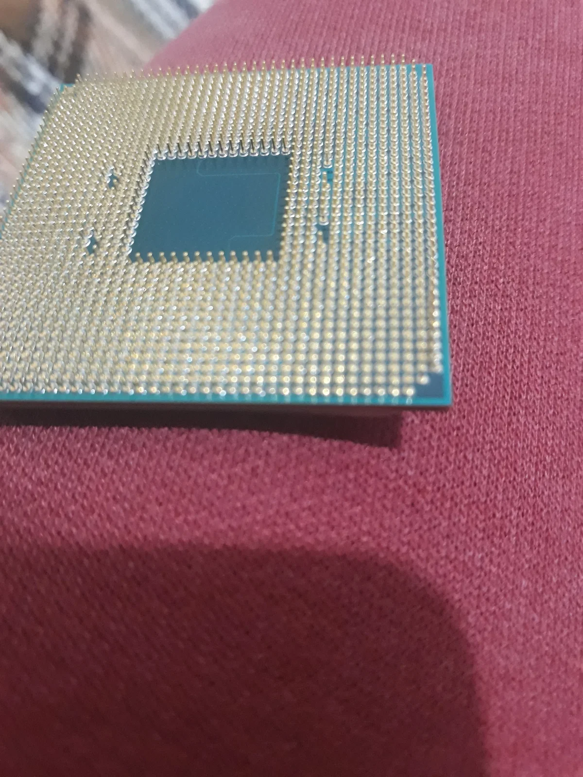 AMD Athlon 3000G with bent pins