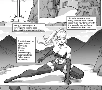 Superhuman agent - Sandra