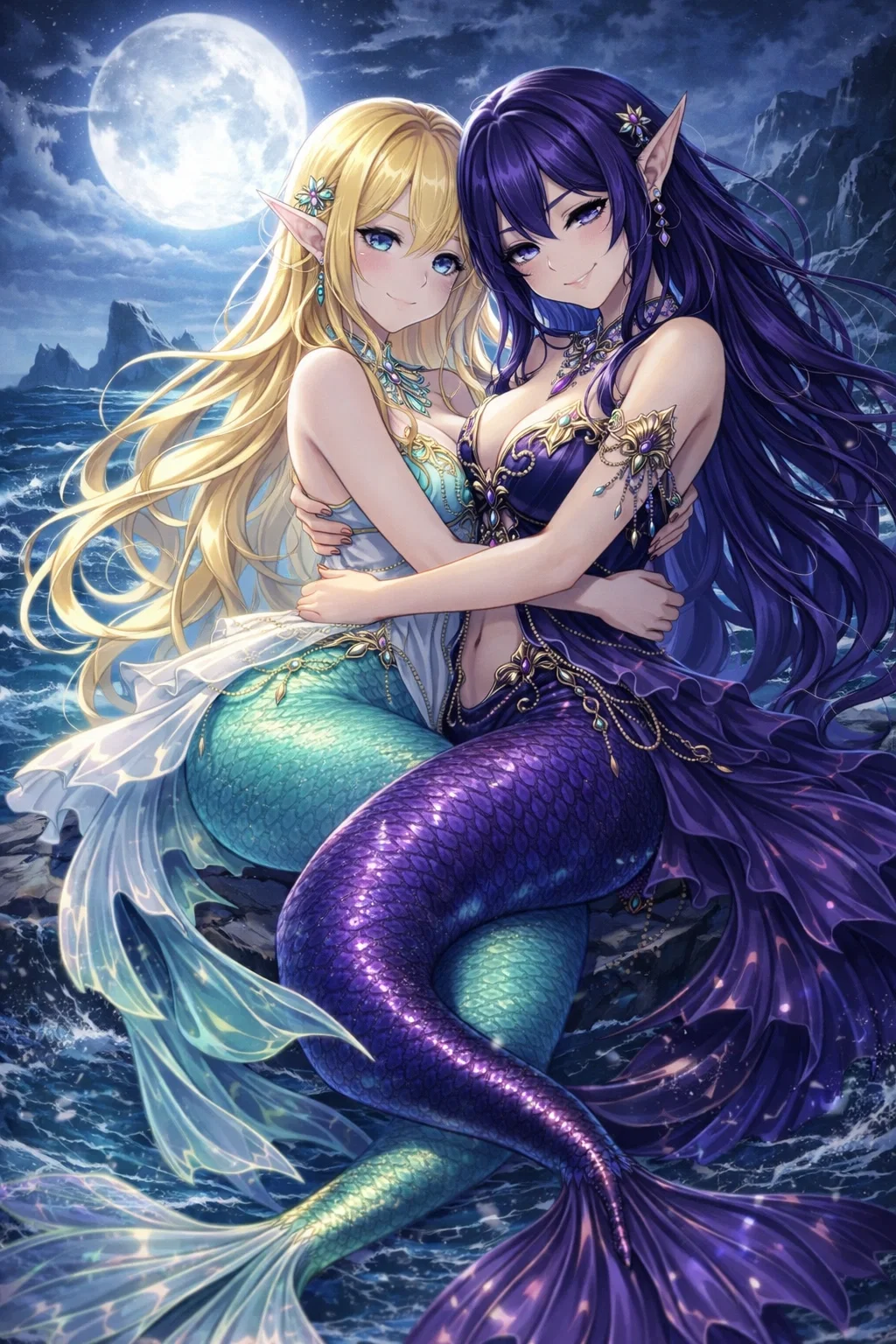 Thalassa & Nyxara ♥︎ The Siren Sisters
