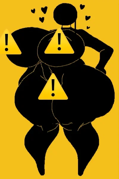Extremely indifferent Warning Sign girl, Contenilia