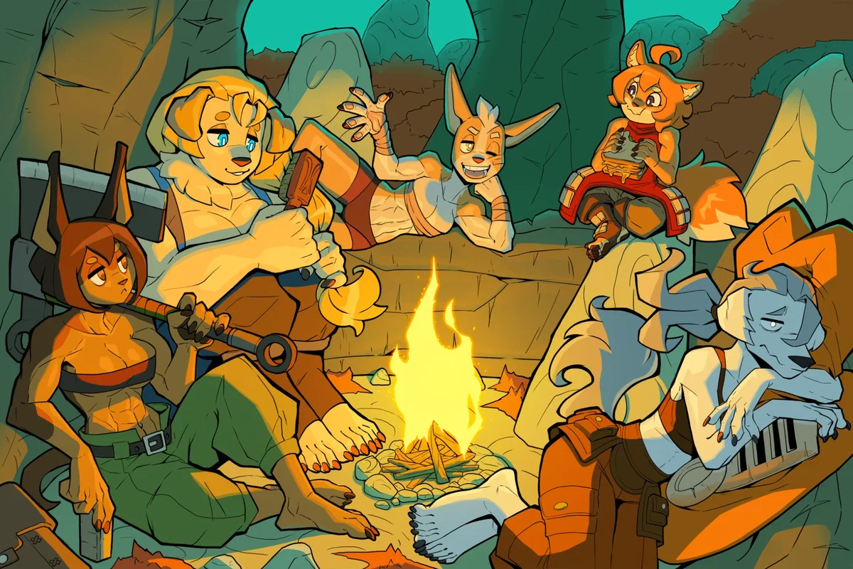 Dog Knight RPG: Camp