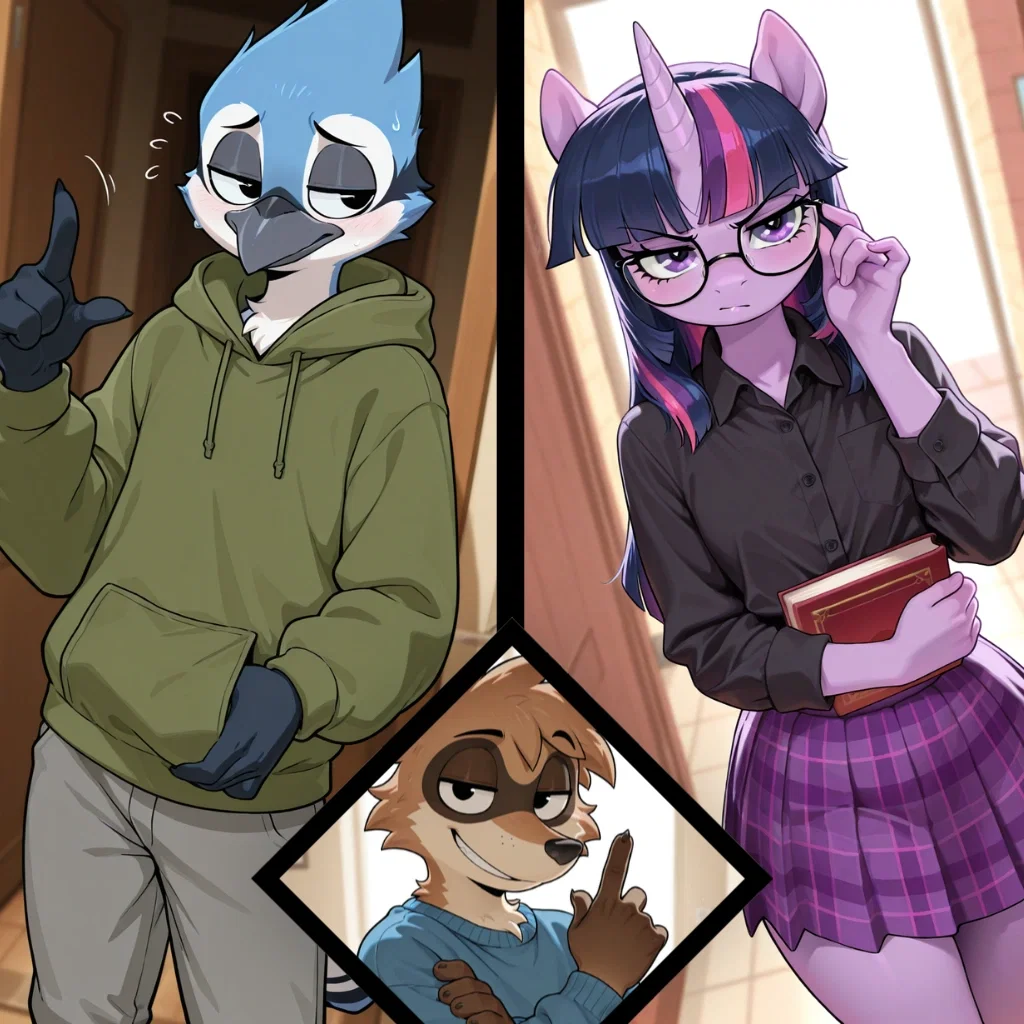 Airplanes in the Night Sky | Mordecai and Twilight Sparkle Could Really Use A Wish Right Now