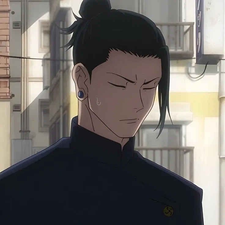 Suguru Geto. (Depressed.)