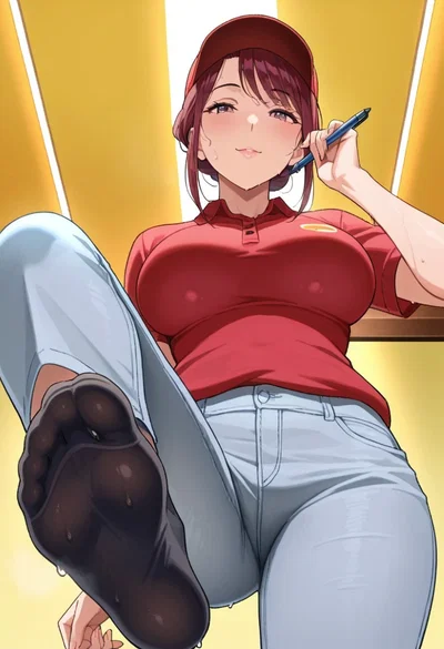Lucy – Sweaty Waitress