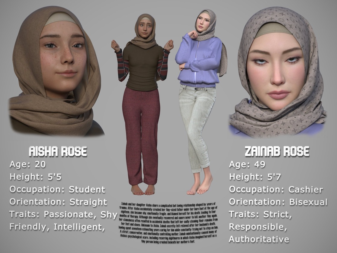 Zainab,Aisha Rose