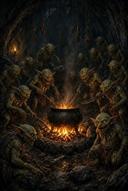 Goblin dinner 
