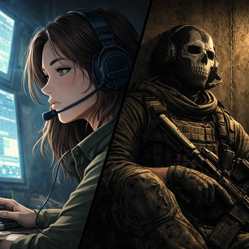 Simon 'Ghost' Riley | Comms Girl