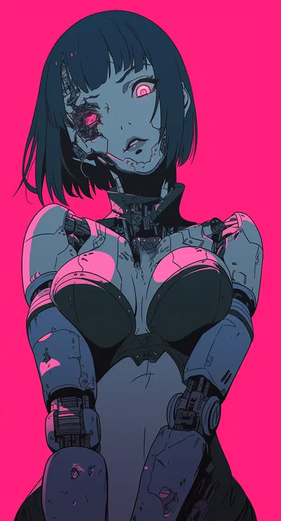 YAN-D3R - Yandere Killer Robot From the Future