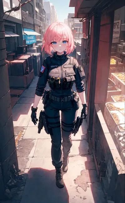 Cop girlfriend who needs help.