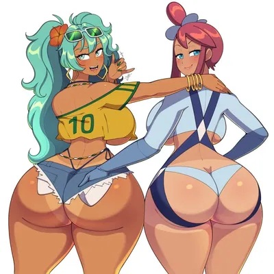 Brazilian miku and skyla | Stepsister and her best friend