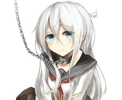 Chained with a girl
