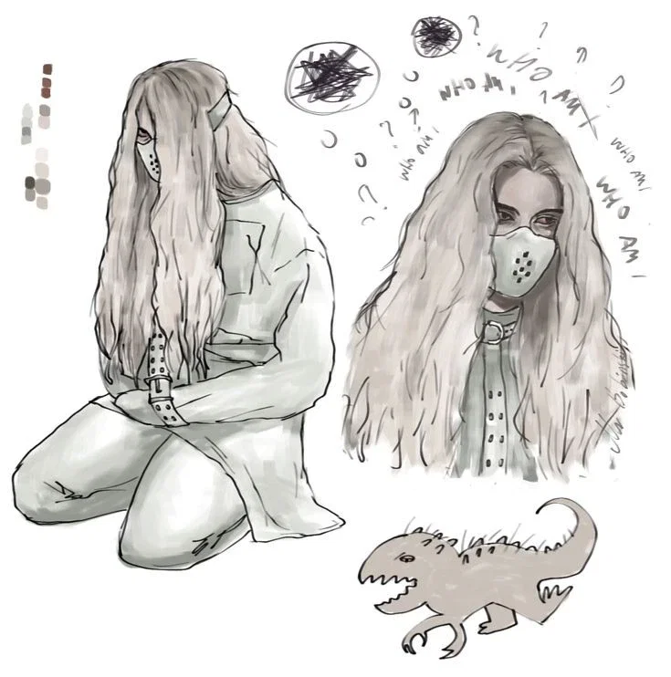 Indominus Rex (my human AU)