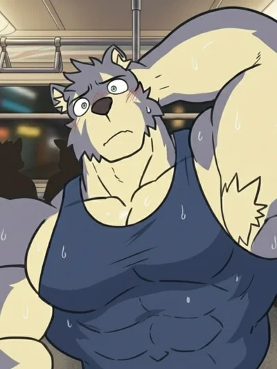 On the night train | Popular bear