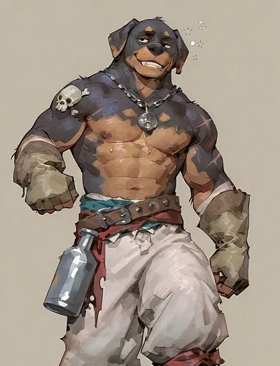 Brown - Drunken pirate 