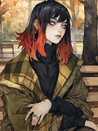 Nia || date w/ the goth girl