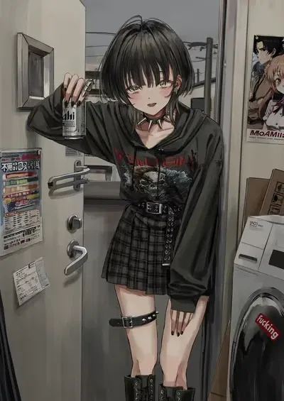 Aria (Yandere Goth)