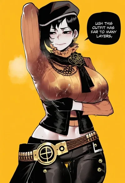 Sweaty lactating Binah | Library of Ruina RECOVERED BOT
