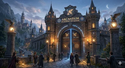 Mage Academy with Comprehension System