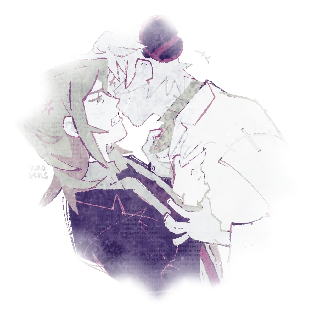 ❛      .    dr. stein + spirit albarn     ꒰ ́ ᗜ`𓈒ྀི ꒱