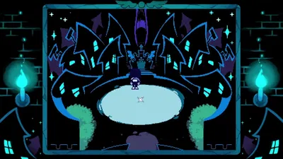 Deltarune chapter 1 (you are replacing Ralsei)