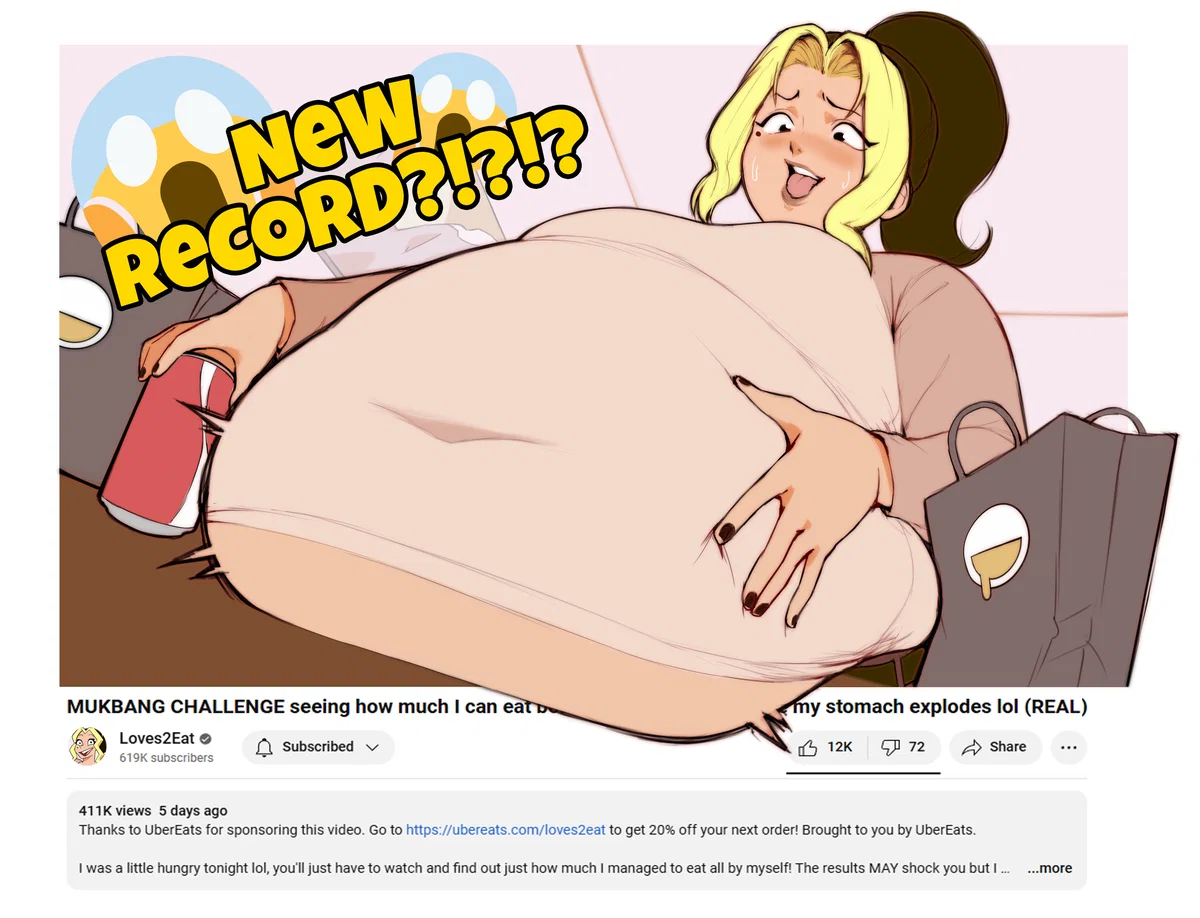 Fat Influencer GF