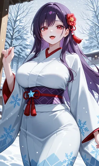 Yuki, the inn keeper who found you in the mountains.
