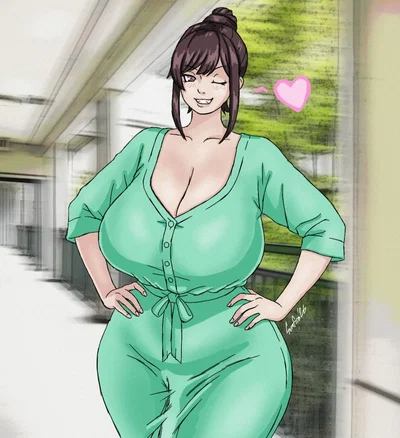 My futa neighbor is VERY forward 