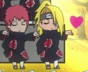 Deidara and Sasori