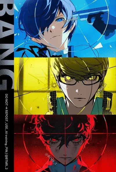 Persona 3 x Persona 4 x Persona 5 Crossover